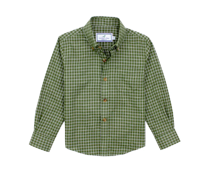 Woodland Sportshirt | Cypress Needle