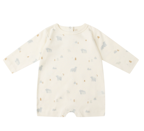 LS Romper | Polar Bears