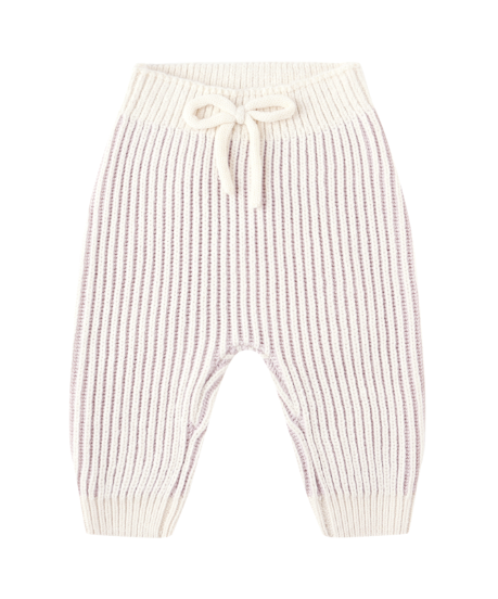 Chunky Knit Pant | Lilac