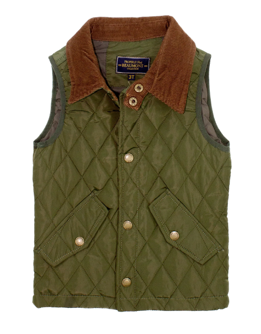 Beaumont Vest | Olive