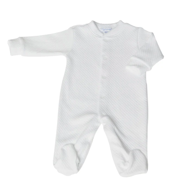 Footie | Milano White