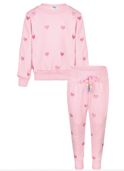 Jogger Set | Full Hearts - The Yellow Canary