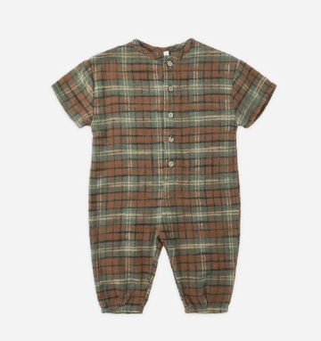 Hayes Jumpsuit | Holiday Plaid