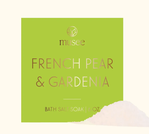 Mini Bath Salt Soak | French Pear & Gardenia