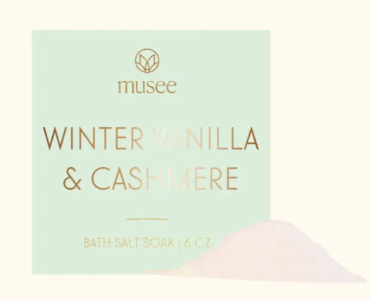 Mini Bath Salt Soak | Winter Vanilla & Cashmere
