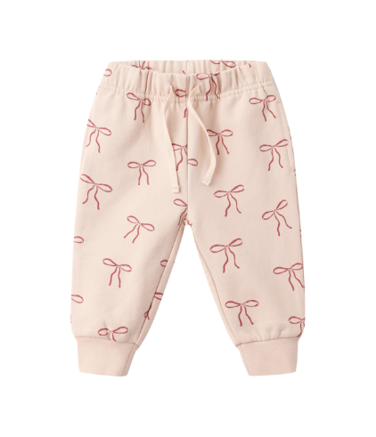 Relaxed Fleece Sweatpant | Red Bows