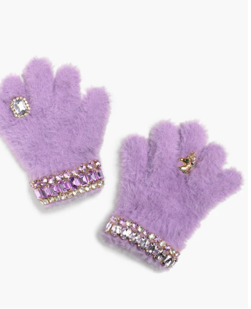 Jeweled Gloves | Lavender Dreams