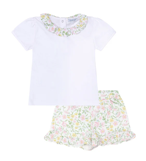 Short Set | Berry Wildflowers - The Yellow Canary