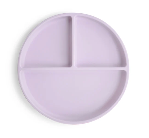Silicone Suction Plate | Soft Lilac