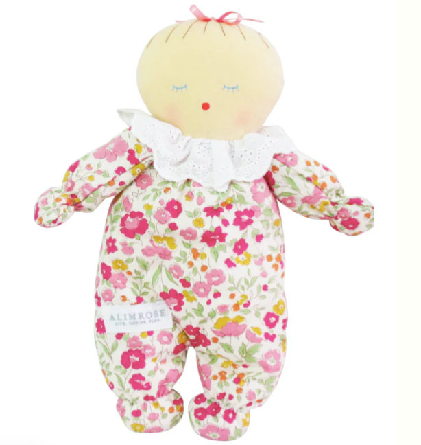Asleep Awake Baby Doll | Rose Garden
