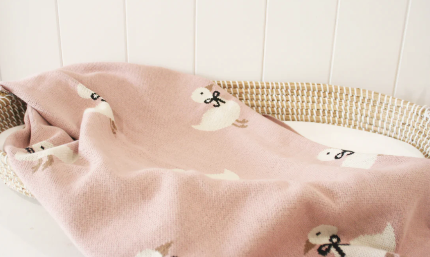 Duck Baby Blanket | Petal