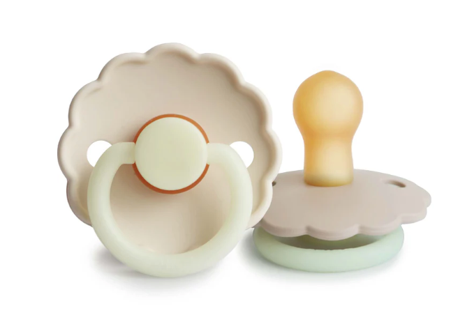 Night Pacifier | Daisy Natural Rubber