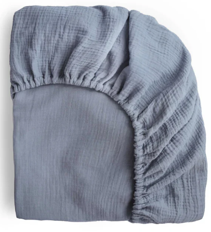 Extra Soft Muslin Crib Sheet - The Yellow Canary