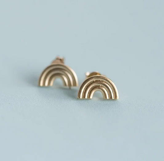 Rainbow Earrings - The Yellow Canary