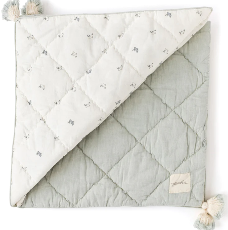 QUILTED CHAMBRAY BLANKET