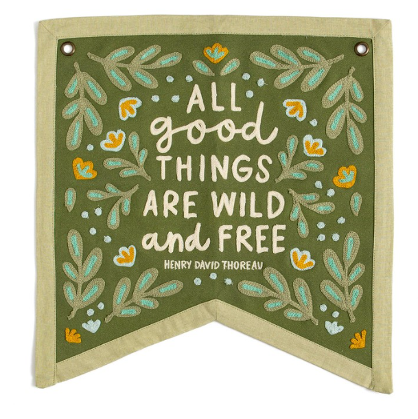 Canvas Banner | Wild and Free