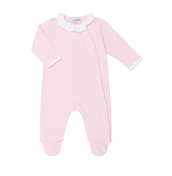 Pink Bubble Crossover Footie