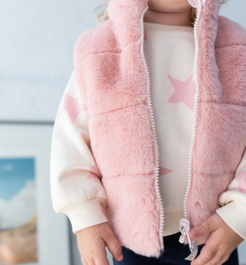 Frankie Sweatshirt | Pink Stars