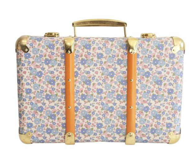 Vintage Suitcase | Liberty Blue