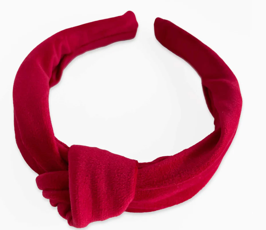 Velvet Knotted Headband