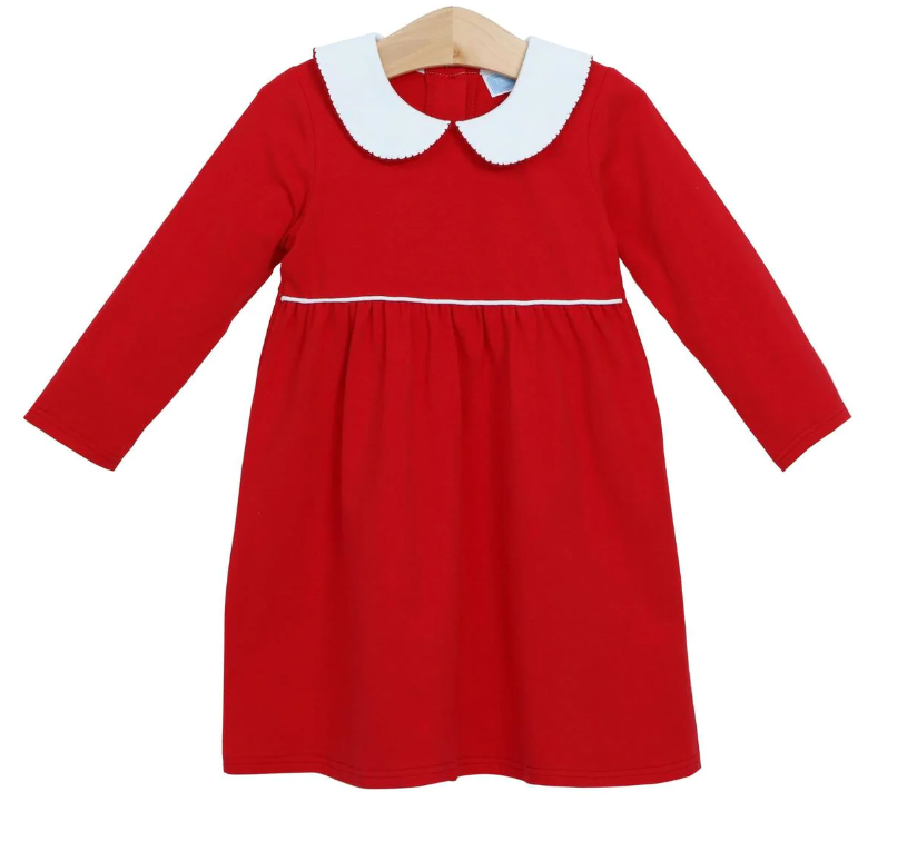 Claire Dress | Red