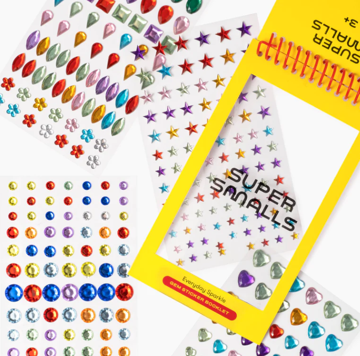 Everyday Sparkle 4-page Sticker Book - The Yellow Canary