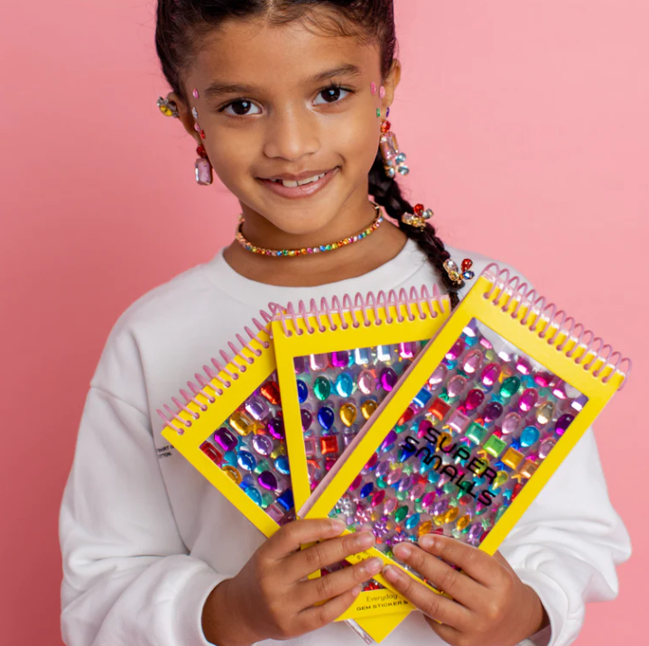 Everyday Sparkle 4-page Sticker Book - The Yellow Canary
