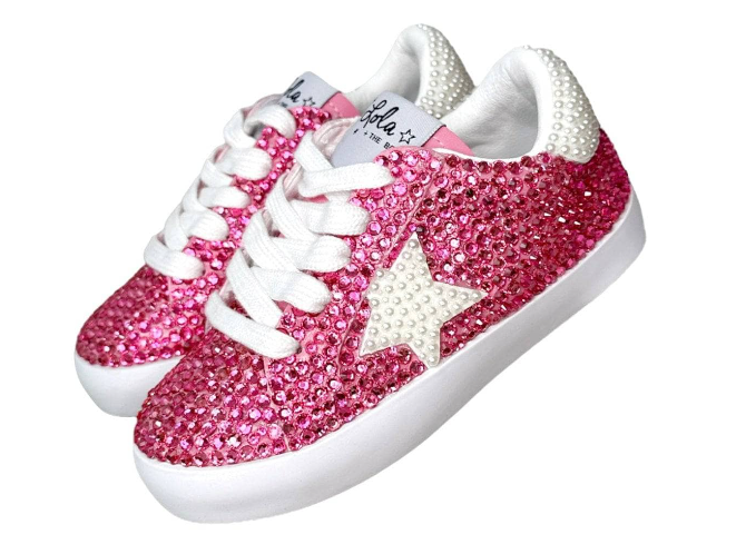 DIAMONDS AND PEARLS SPARKLE SNEAKERS