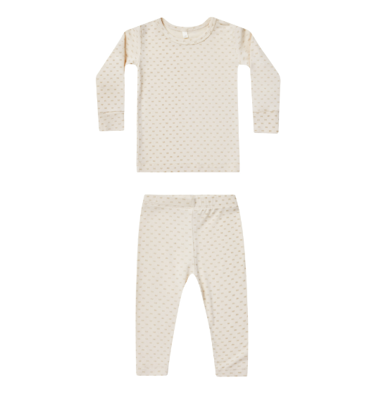 Bamboo Pajama Set | Oat Check