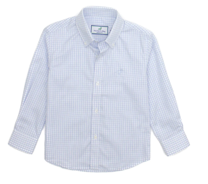 Park Avenue Dress Shirt | Cloud Check