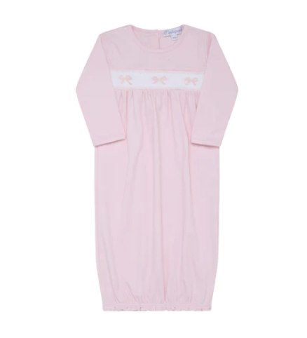GOWN | BOW SMOCKED - The Yellow Canary