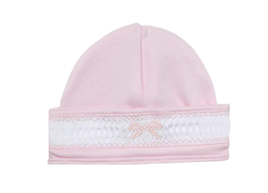 BOW SMOCKED HAT