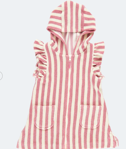 Terry Coverup | Pink Stripe