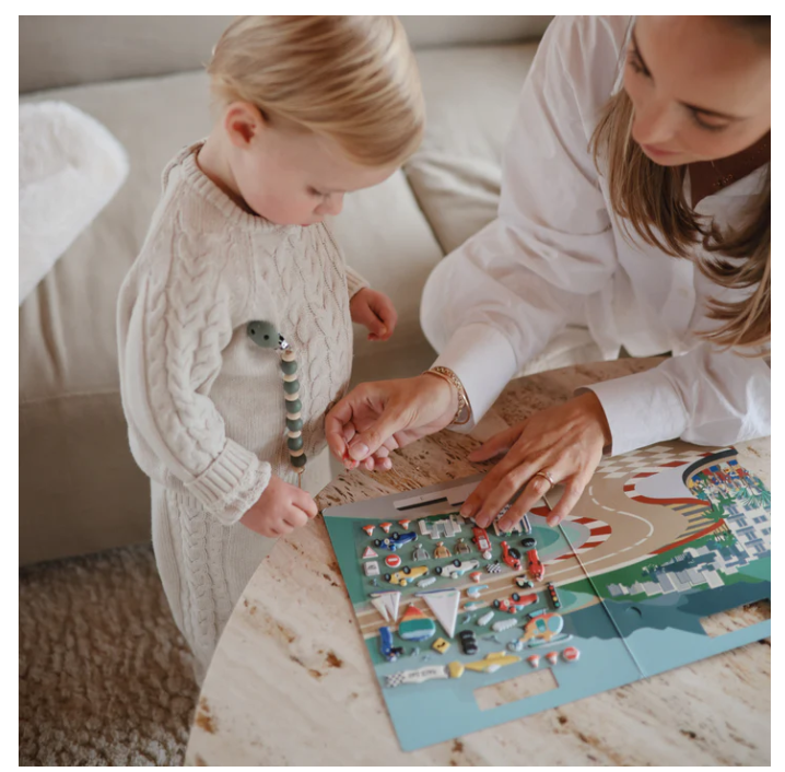 Reusable Sticker Set | Race Cars