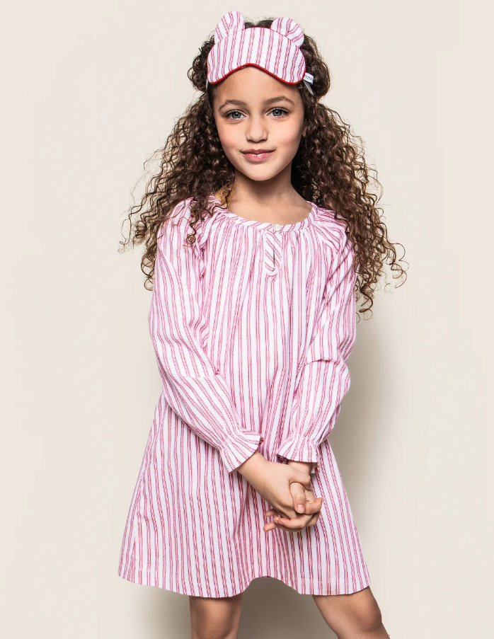 Nightgown | Antique Red Ticking