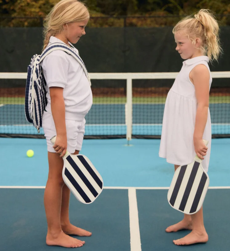 White French Terry Tennis Dress