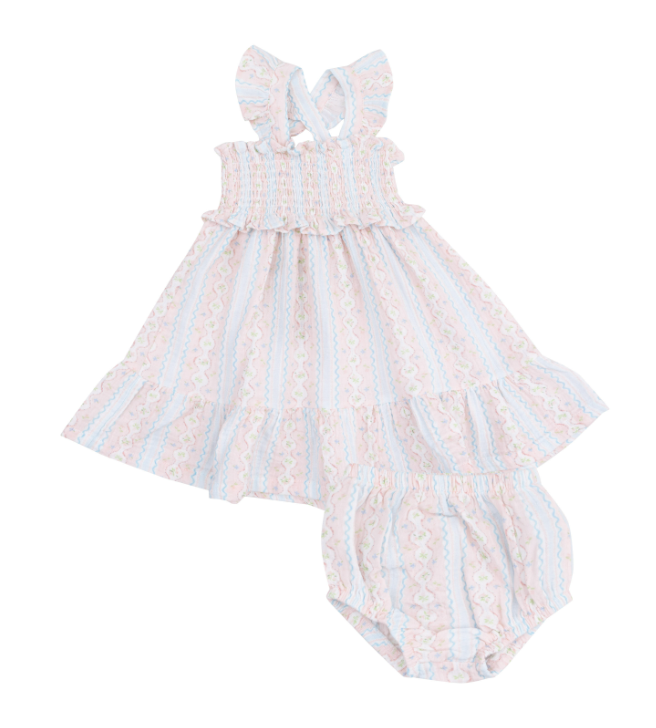 SUNDRESS | Ogee Floral Smocked