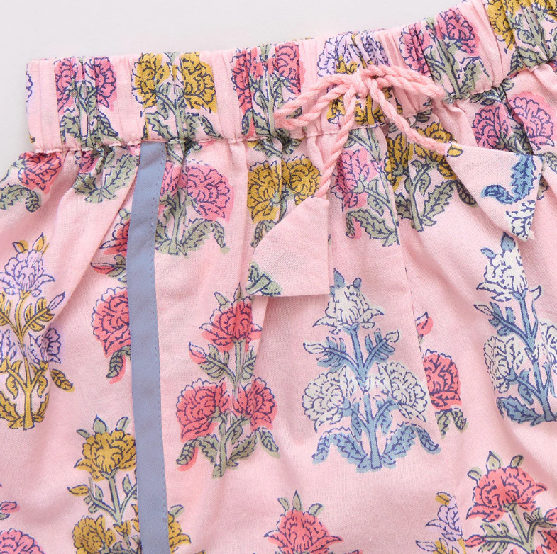 Millie Short | Small Pink Florette