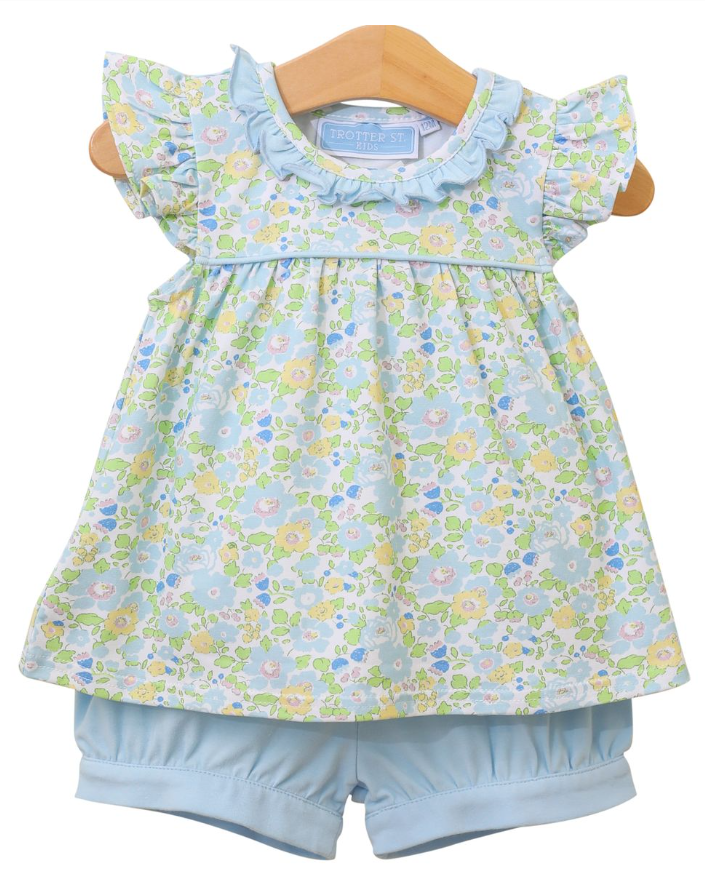 Blooming Floral Bloomer Set