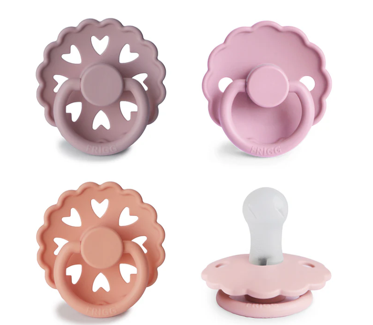 Frigg Pacifier Silicone 4-pack | 0-6mo