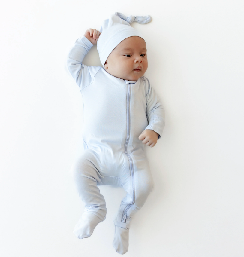 Zippered Footie | Mist
