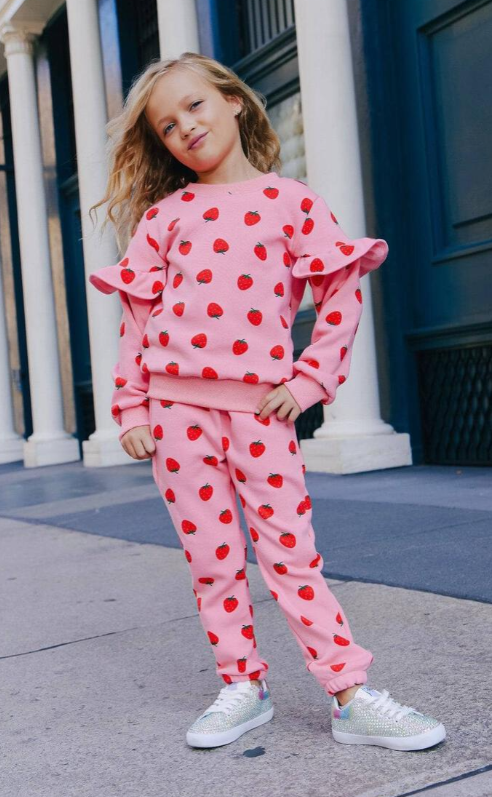 Strawberry Jogger Set