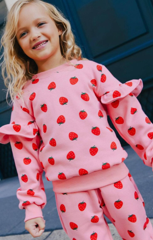 Strawberry Jogger Set