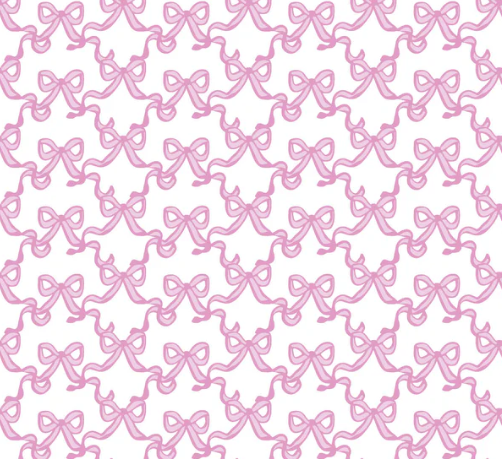 Lillian Dress | Pink Bows