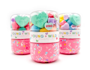Grab & Go Jar | Pastel Hearts