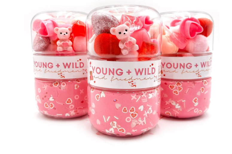 Grab & Go Jar | Valentine Hearts - The Yellow Canary