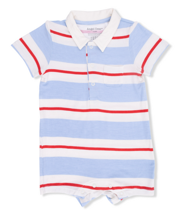 Polo Shortie | Preppy Rugby - The Yellow Canary