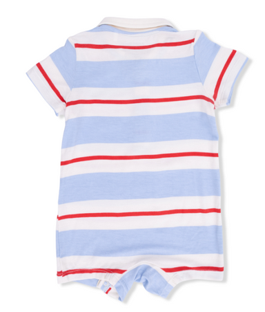 Polo Shortie | Preppy Rugby - The Yellow Canary