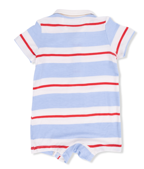 Polo Shortie | Preppy Rugby - The Yellow Canary