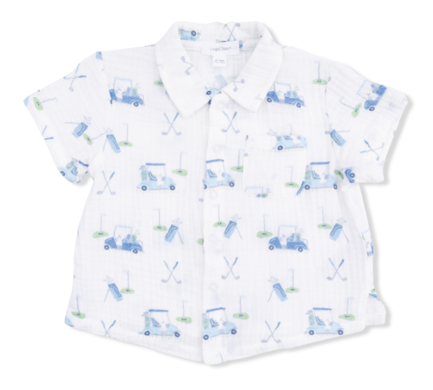 Polo and Short | Baby Golf Carts - The Yellow Canary